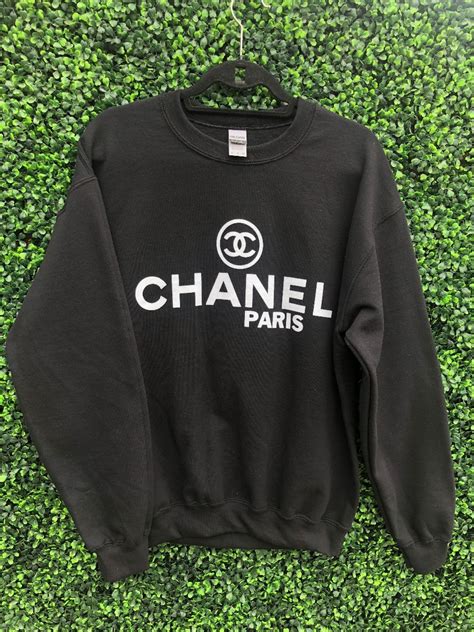 vintage chanel bootleg sweatshirt|Vintage Chanel Clothing .